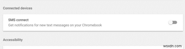 Chromebook पर सीधे टेक्स्ट संदेश कैसे प्राप्त करें