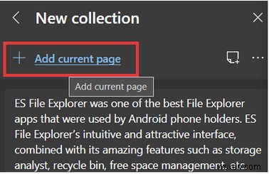 Microsoft Collections:इसे कैसे सक्षम और किनारे पर उपयोग करें