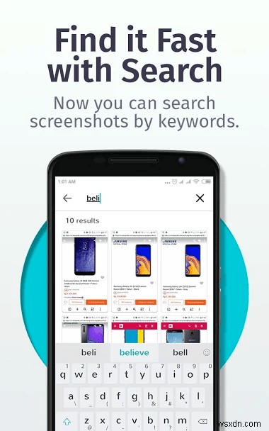 Firefox ScreenshotGo ऐप का उपयोग कैसे करें?