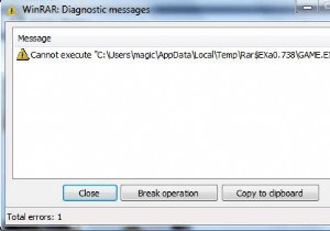 WinRAR को कैसे ठीक करें Windows 10 पर फ़ाइल त्रुटि निष्पादित नहीं कर सकता