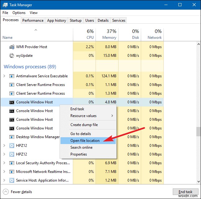 Conhost.Exe क्या है और यह मेरे कार्य प्रबंधक में क्यों चल रहा है