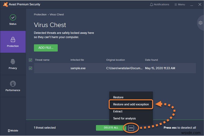 Avast Virus Chest मेरी फ़ाइलों को पुनर्स्थापित नहीं करेगा? ये रहा समाधान!