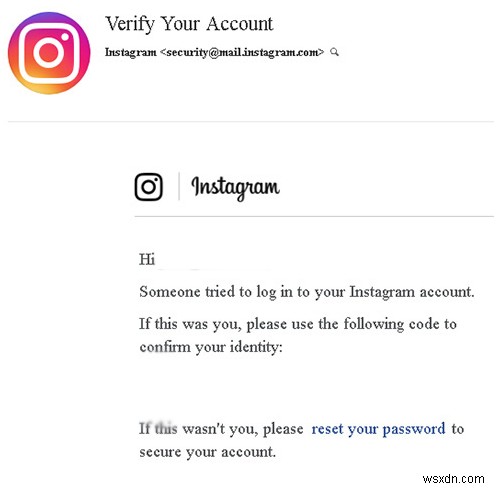 क्या “[ईमेल संरक्षित]” वैध है और Instagram पर फ़िशिंग को कैसे रोकें?