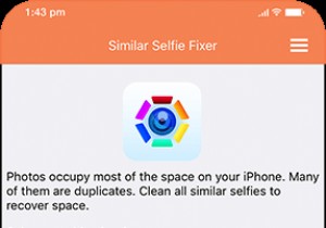 समान सेल्फी फिक्सर का उपयोग करें और अपने iPhone पर समान सेल्फी निकालें 