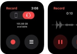 Apple वॉच वॉयस रिकॉर्डर ऐप्स तुरंत नोटों को नीचे ले जाएगा 
