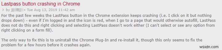 LastPass क्रोम पर क्रैश हो रहा है! ये रहा बिल्कुल सही प्रतिस्थापन