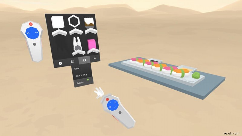 Google के  ब्लॉक  ऐप से VR में 3D मॉडल बनाएं