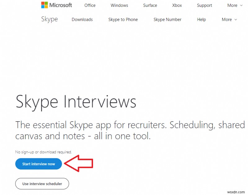 साक्षात्कार प्रक्रिया को आसान बनाने के लिए हाल की स्काइप सुविधाएं