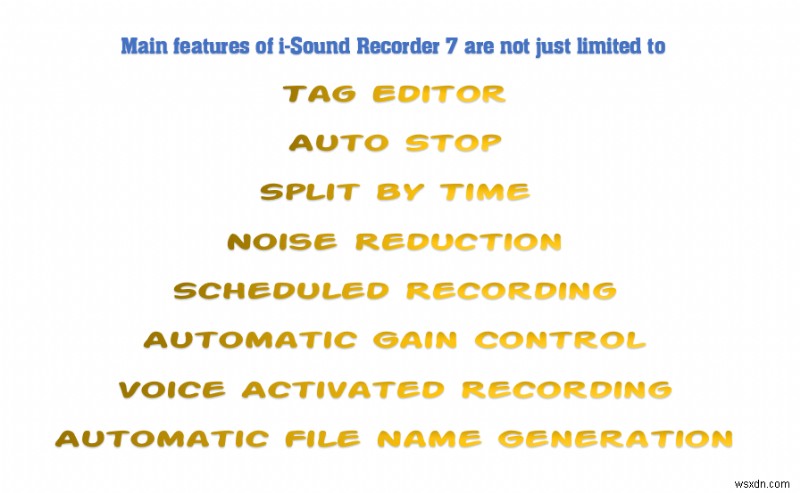 आई-साउंड रिकॉर्डर 7:एक प्रभावशाली ऑडियो रिकॉर्डिंग ऐप 