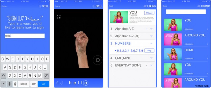सांकेतिक भाषा सीखने के लिए शीर्ष 5 iPhone ऐप्स 