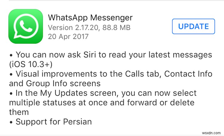 iOS Voice Assistant अब WhatsApp के नवीनतम संदेश पढ़ सकती है