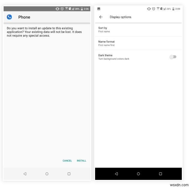 Google फ़ोन ऐप में डार्क मोड सक्षम करने के तरीके