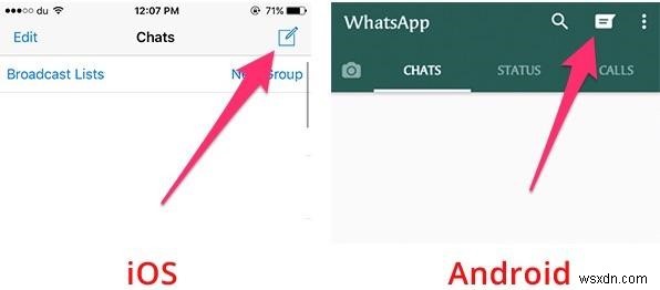 WhatsApp for Android VS iOS:एक त्वरित तुलना