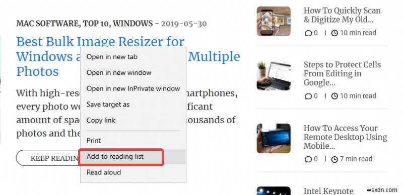 Microsoft Edge पाठकों के लिए अनूठी विशेषताएं