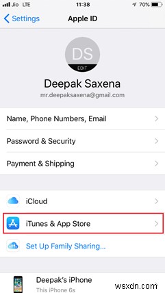 iPhone पर अपनी Apple ID और विस्तृत खरीदारी इतिहास कैसे देखें