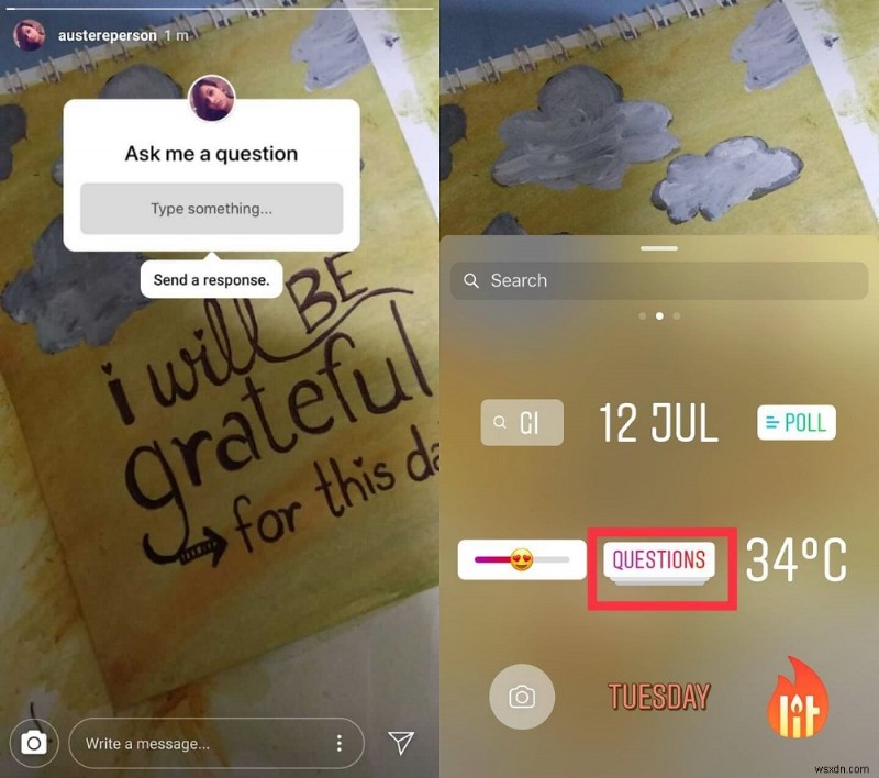 Instagram के नए  प्रश्न  फ़ीचर का उपयोग कैसे करें