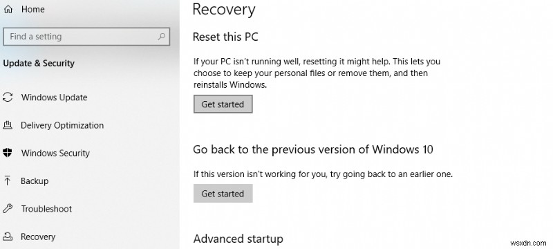 Windows 10 को फ़ैक्टरी सेटिंग में कैसे पुनर्स्थापित करें