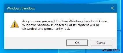 Windows 10 सैंडबॉक्स का उपयोग करके अविश्वसनीय सॉफ़्टवेयर कैसे चलाएं