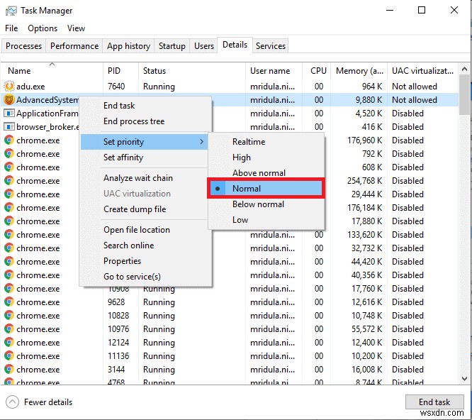 Windows 10 में एप्लिकेशन के लिए CPU प्राथमिकता कैसे सेट करें