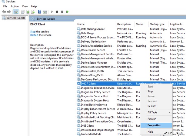 Windows 10 में  अपने DHCP सर्वर से संपर्क करने में असमर्थ  को कैसे ठीक करें?