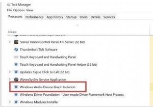 Windows ऑडियो डिवाइस ग्राफ़ आइसोलेशन (Audiodg.Exe) उच्च CPU उपयोग को कैसे ठीक करें