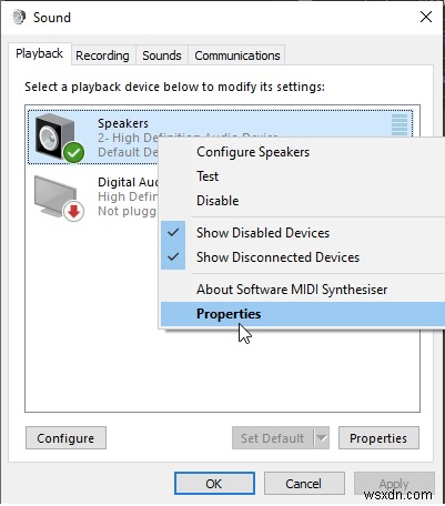 Windows ऑडियो डिवाइस ग्राफ़ आइसोलेशन (Audiodg.Exe) उच्च CPU उपयोग को कैसे ठीक करें