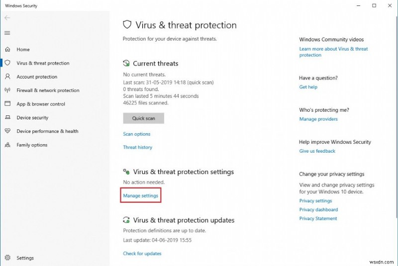 Windows 10 पर सुरक्षा छेड़छाड़ सुरक्षा सुविधा क्या है?