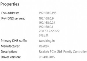 Windows 10 पर मैक एड्रेस कैसे बदलें
