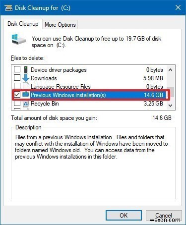 Windows 10 पर Windows.old फ़ोल्डर को हटाने के तरीके?