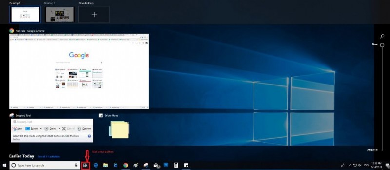 Windows 10 पर टास्क व्यू सुविधाओं का उपयोग कैसे करें?