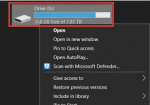 मेरी बाहरी हार्ड ड्राइव धीमी और अनुत्तरदायी है [SOLVED]