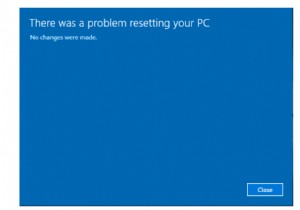 [फिक्स्ड]:“आपके विंडोज 10 पीसी को रीसेट करने में एक समस्या थी। कोई परिवर्तन नहीं किया गया”