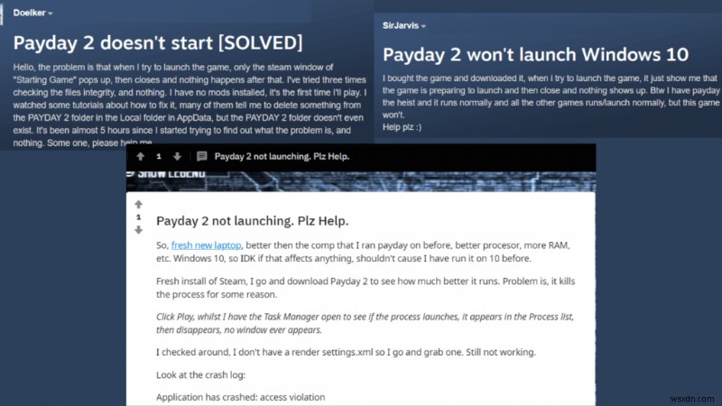 PayDay 2 विंडोज 10 पीसी पर 2022 लॉन्च नहीं हो रहा है:मैं इसे कैसे ठीक करूं
