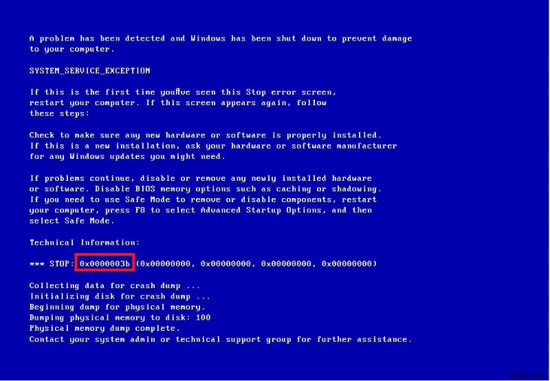 Windows 10 पर BSOD अपवाद स्टॉप कोड 0x0000003b को कैसे ठीक करें