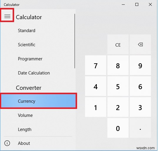 Windows 10 में करेंसी कन्वर्टर टूल का उपयोग कैसे करें?