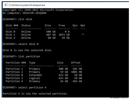 Windows 10 में  Bootrec Fixboot Access Denied  समस्या को ठीक करने के लिए सर्वश्रेष्ठ समाधान