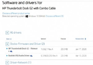 Windows 10 PC पर HP Thunderbolt G2 डॉक ड्राइवर्स कैसे डाउनलोड करें?
