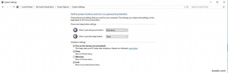 Windows 10 में तेज़ स्टार्टअप कैसे बंद करें