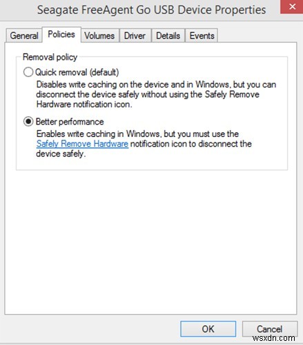 Windows 10 में बाहरी हार्ड ड्राइव कीप डिसकनेक्टिंग समस्या को ठीक करें