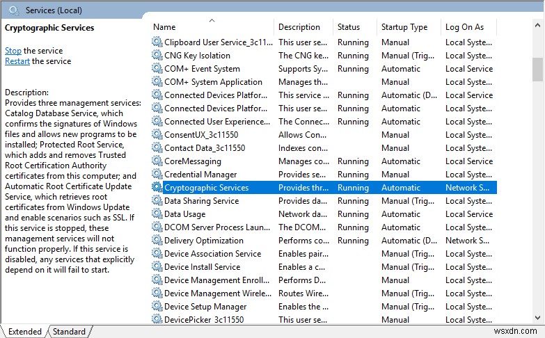 Windows 10 में सर्विस रजिस्ट्रेशन मिसिंग या करप्ट होने को कैसे ठीक करें