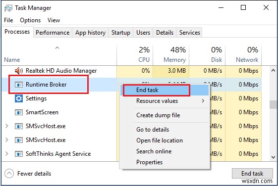 Windows 10 में रनटाइम ब्रोकर के उच्च CPU उपयोग को कैसे ठीक करें