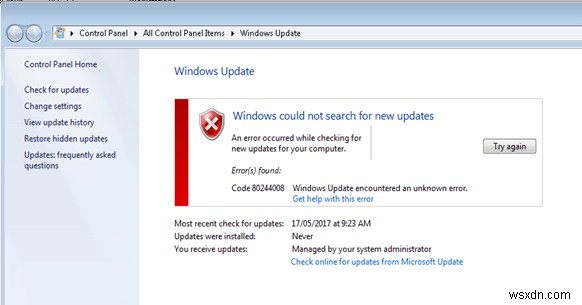 Windows 10 अपडेट त्रुटि कोड को कैसे ठीक करें:80072ee2