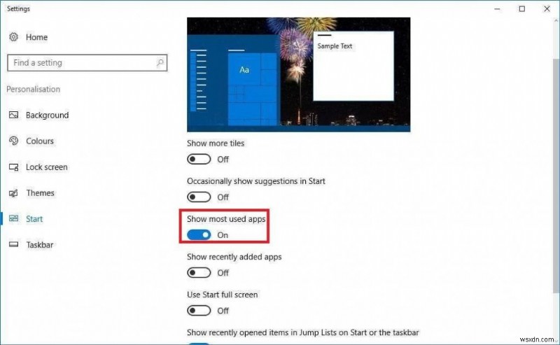 Windows 10 से  सर्वाधिक उपयोग किए जाने वाले ऐप्स  को कैसे हटाएं