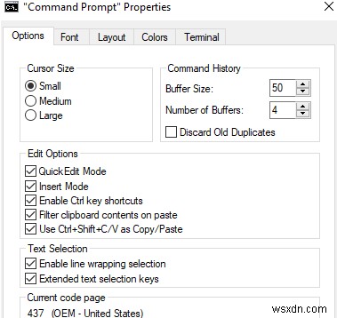Windows 10 में कमांड प्रॉम्प्ट में कॉपी कैसे करें