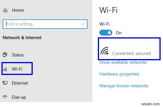 Windows 10 में अपना IP पता खोजने के विभिन्न तरीके।