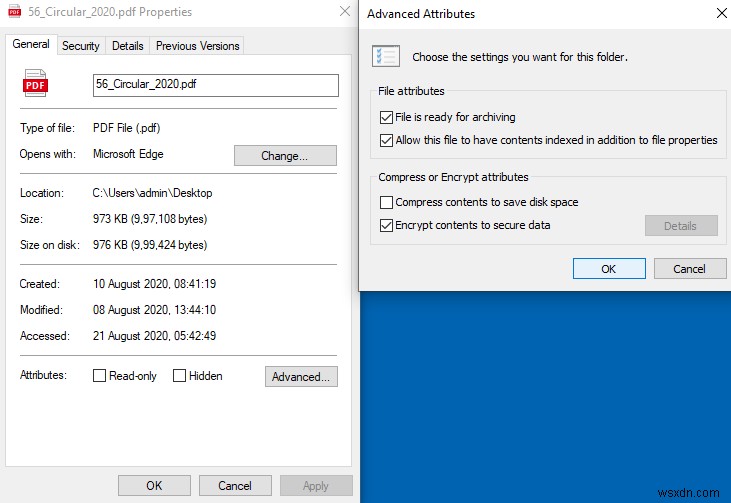Windows 10 में किसी फ़ाइल को कैसे एन्क्रिप्ट करें?
