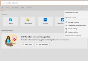 Windows 10 खोज विकल्पों को कैसे अनुकूलित करें