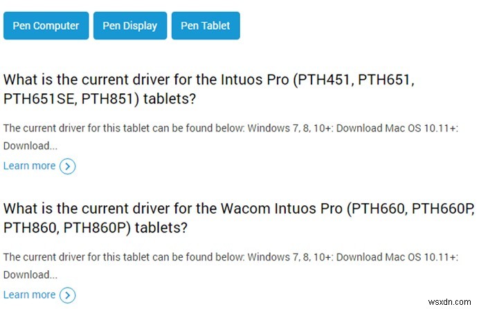 Windows 10 पर Wacom Intuos Pro ड्राइवर कैसे डाउनलोड करें