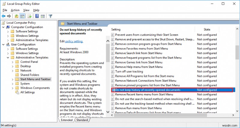Windows 10 में हाल की फ़ाइलें और फ़्रीक्वेंट फ़ोल्डर कैसे बंद करें