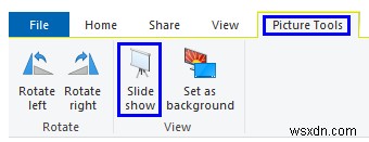 Windows 10 में स्लाइडशो के रूप में फ़ोटो कैसे देखें?